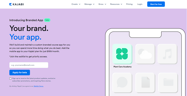 kajabi website cover