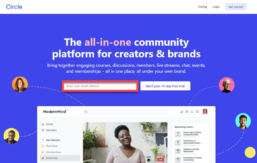 Circle Interface