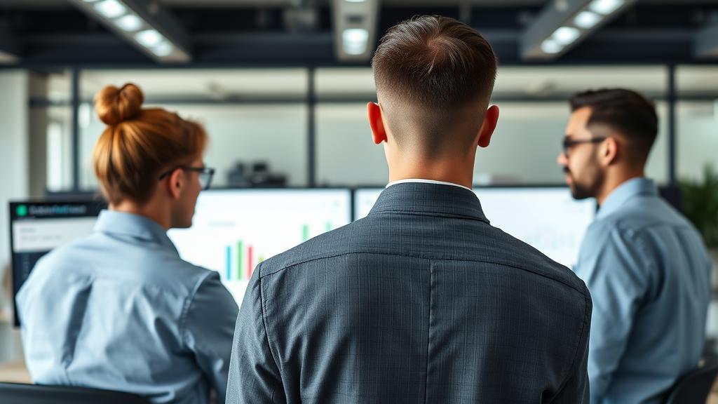 CRM selection matrix with guidance analytics and role segments